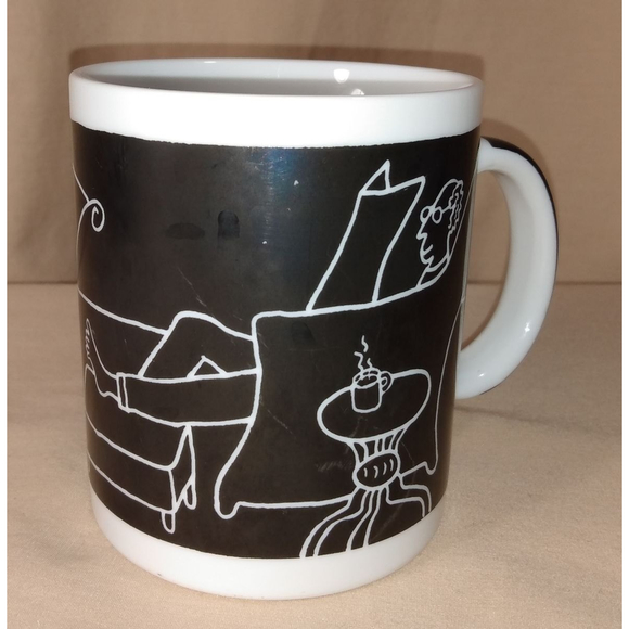 Chaleur "Reading" by Dan May | Coffee Mug | Free USA Shipping - Picture 6 of 6